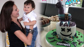 Ebru Şallı'nın oğlu Pars'a sürpriz kutlama