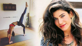 Berrak Tüzünataç yoga eğitmeni oldu
