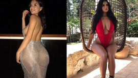 Demi Rose otel odasının banyosundan paylaştı