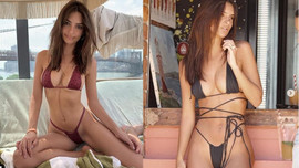 Emily Ratajkowski yine olay oldu! Tüm gözler onda!