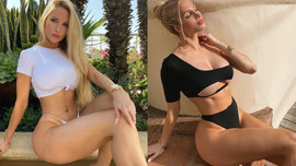 Fitness modeli Amanda Lee Instagram'ı salladı