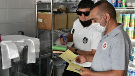 Girne'de 11 iş yerinin kapısına kilit vuruldu