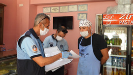 İskele Belediyesi'nden Covid-19 denetimi