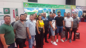 Çiftçiler Birliği, Eskişehir'de fuara katıldı