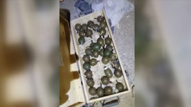 Tel Abyad'da mayın ve roket deposu bulundu