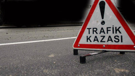 Girne Yolu üzerinde zincirleme trafik kazası