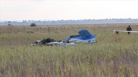 Geçitkale'de eğitim uçağı düştü: 2 ölü!