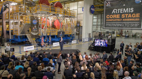 NASA Ay görevinde kullanılacak platformu gösterdi