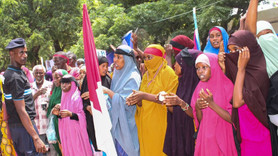 Somali'de teröre tepki yürüyüşü