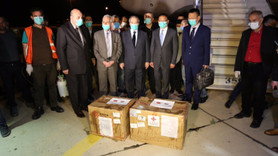 Çin'den Suriye'ye 2 koli koronavirüs yardımı
