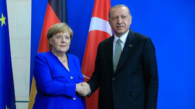 Erdoğan ve Merkel'den 'Libya' görüşmesi