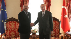 Erdoğan AB Konseyi Başkanı Michel ile görüştü