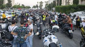 Güney’de binlerce motosikletli yasak protestosunda