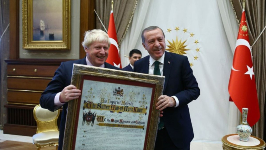 Türkiye'den İngiltere Başbakanı Johnson'a tebrik