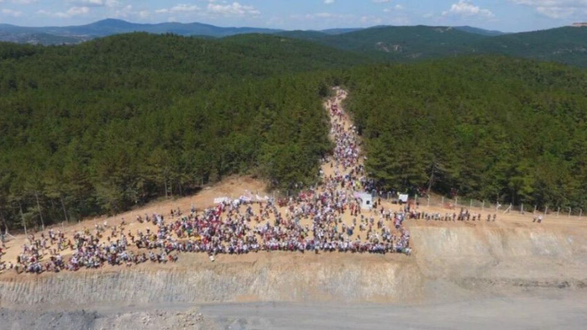 Kaz Dağları'ndaki orman katliamı için dev yürüyüş