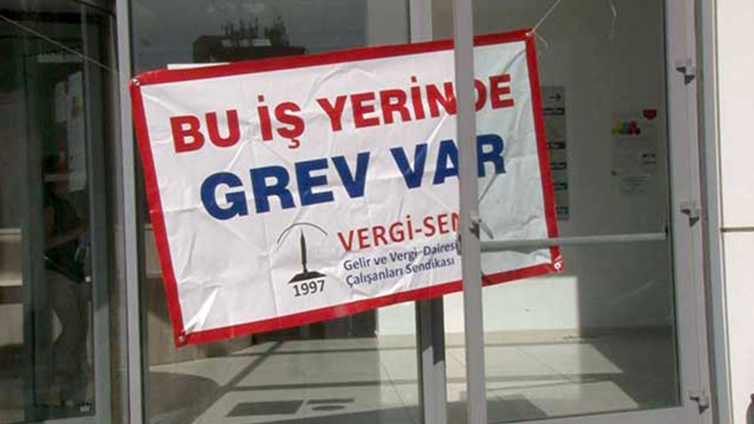Vergi-Sen yarın Girne’de grev yapacak!