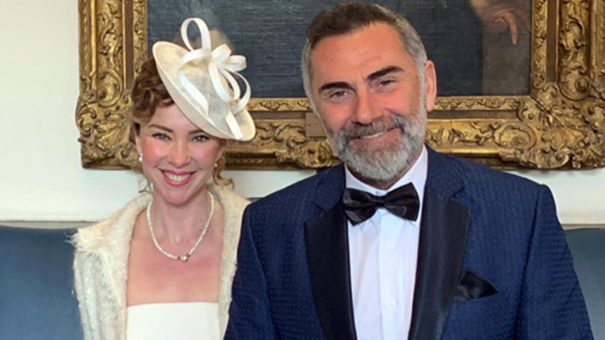 İnci Türkay ve Atilla Saral, Londra’da evlendi