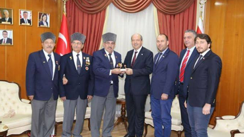 Tatar, Muharip Gaziler Derneği heyetini ağırladı