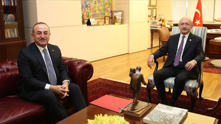 Çavuşoğlu Kılıçdaroğlu'nu 'Libya tezkeresi' hakkında bilgilendirdi