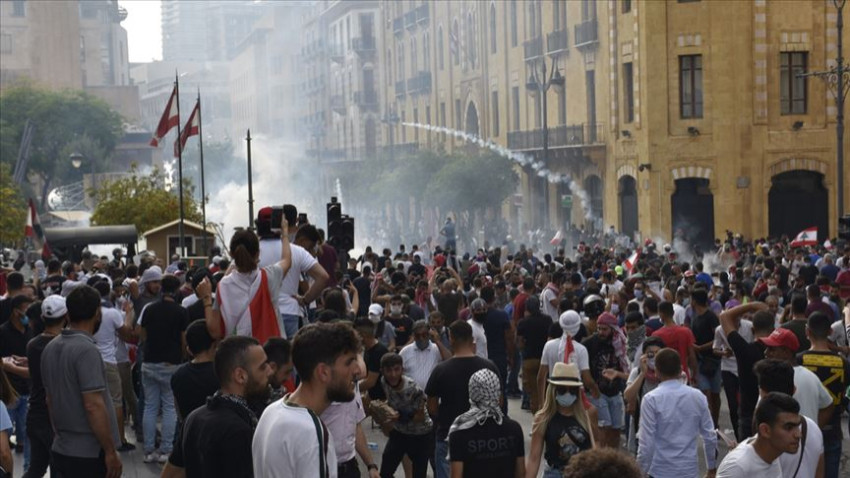 Lübnan’daki gösterilerde 85 kişi yaralandı