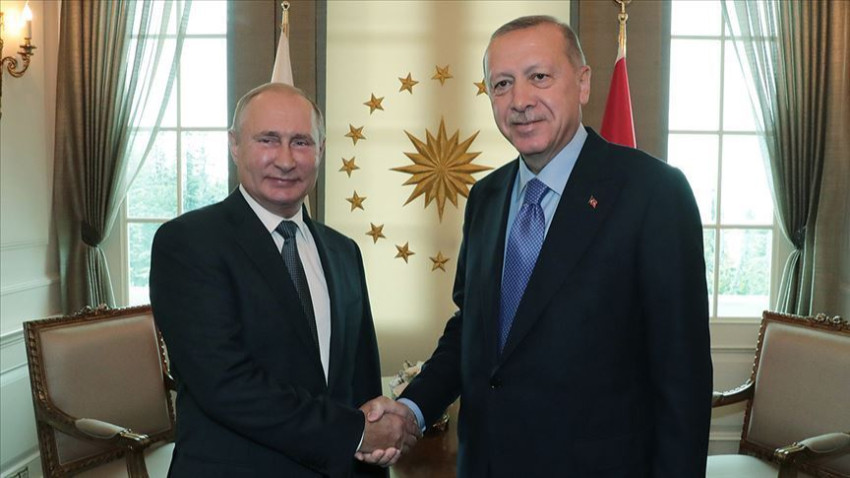 Erdoğan ve Rusya Devlet Başkanı Putin görüştü