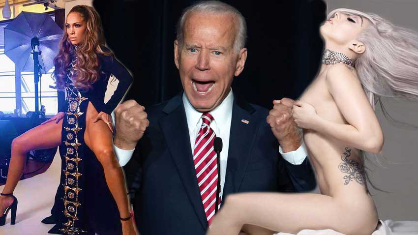 Biden Lady Gaga ve JLo ile birlikte olacak