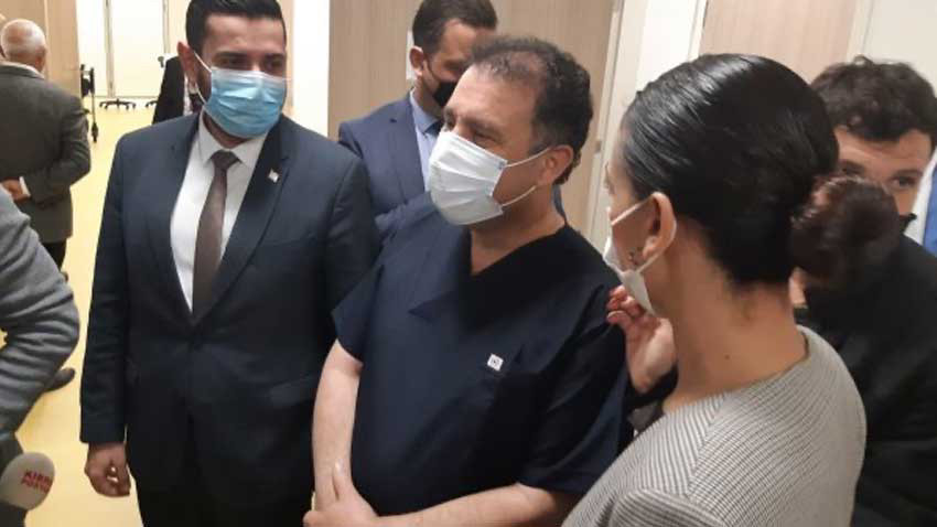Başbakan Saner aşıyı oldu ve dedi ki...