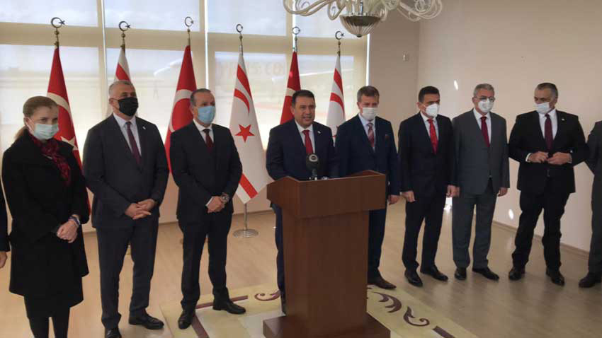 KKTC bütçesinin yüzde 30'u Türkiye'den! Başbakan Saner rakamı açıkladı...